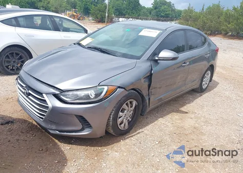 2018 Hyundai Elantra Se из США, поврежденный, VIN 5NPD74LFXJH374429